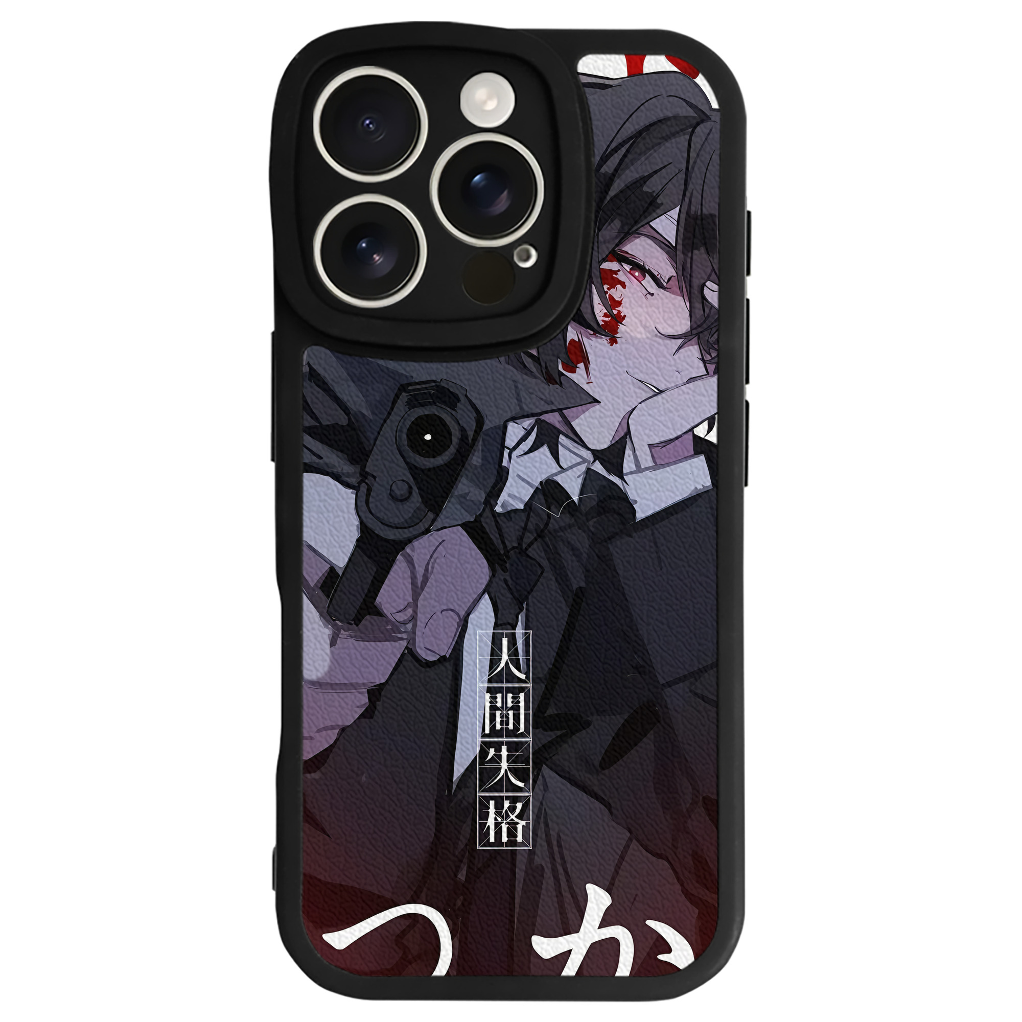 （画像用） 文豪ストレイドッグス Bungo Stray Dogs 【iPhone 16シリーズ対応】シリコンスマホケース（レザー調） 材質：シリコン